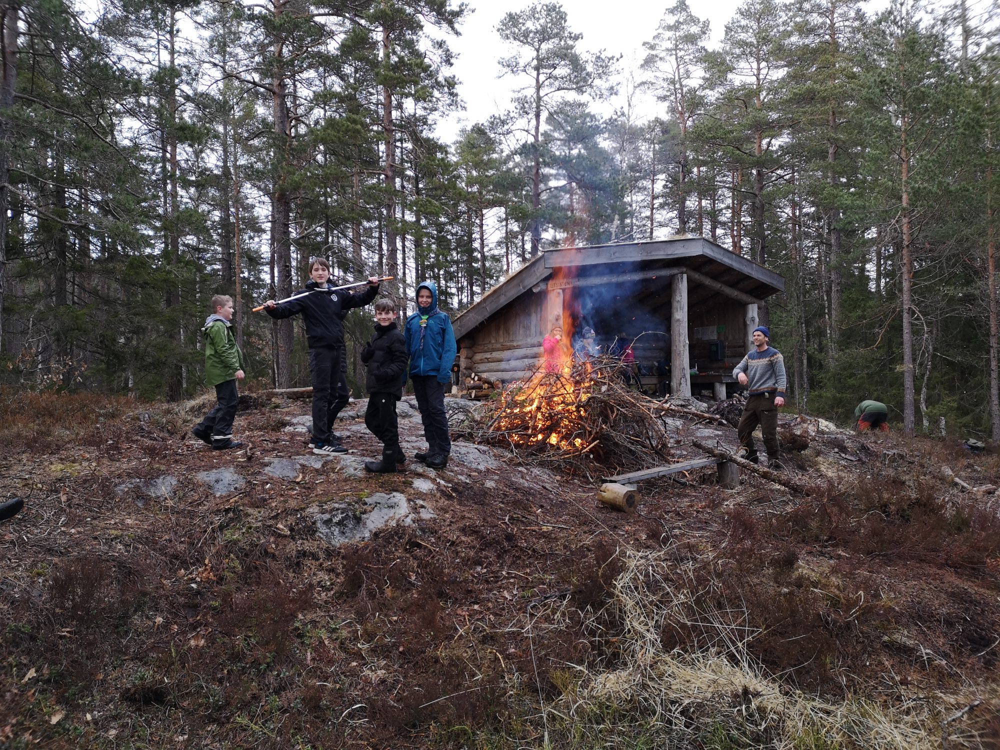 Speiderdugnad på Nyhusfjellet - Birkenes